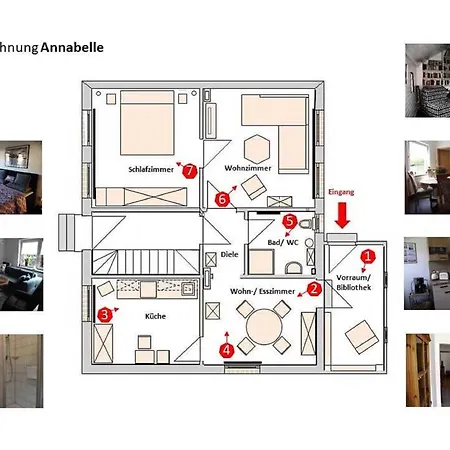 Ferienwohnung Annabelle, 15134 Leer